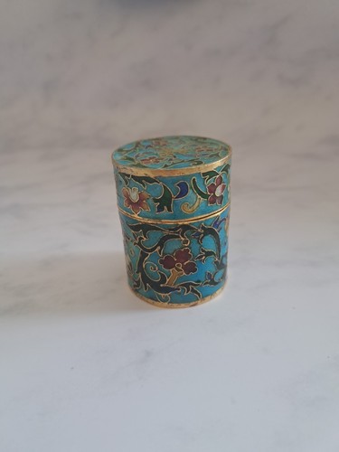 Cloisonné enamel trinket - cloisonné,