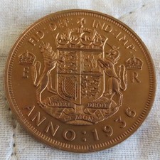 1936 EDWARD VIII BRONZE PROOF