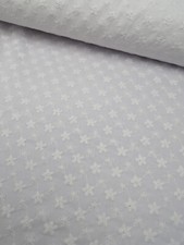 White Embroidered 100% Cotton