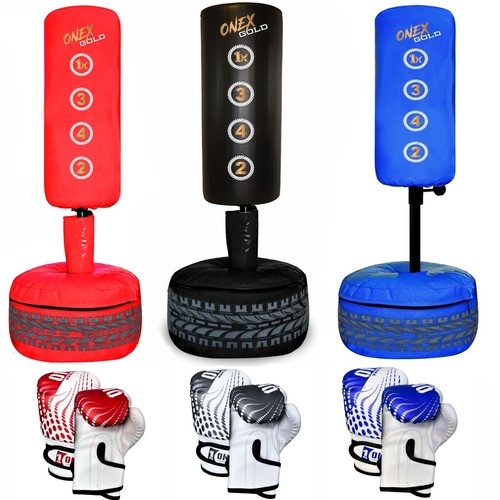 Junior kids boxing - set, punch