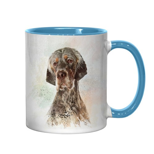 English setter light blue - light,