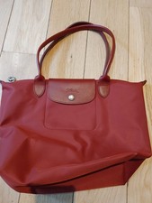 Longchamp Le Pliage Wine Red