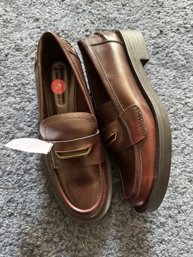 Stradivarius brown loafers - brown,