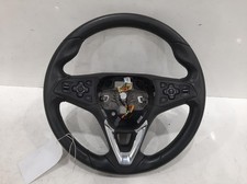 2016 VAUXHALL ASTRA Mk7 (K) Leather Multifunctional Black Steering Wheel
