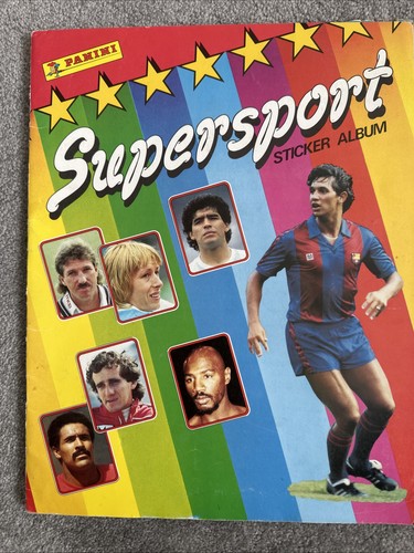 Panini supersport sticker - panini,