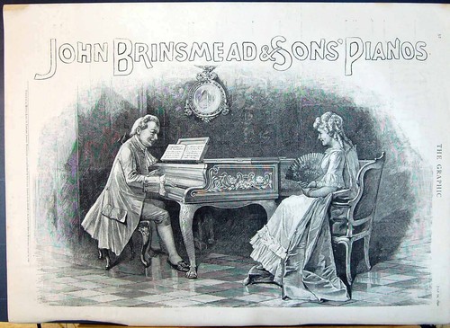 Old 1890 john brinsmead - old,