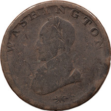 1783 USA AMERICA WASHINGTON