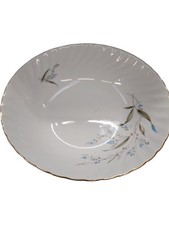 Royal Wessex Swinnertons White Ironstone Floral Serving Bowl 