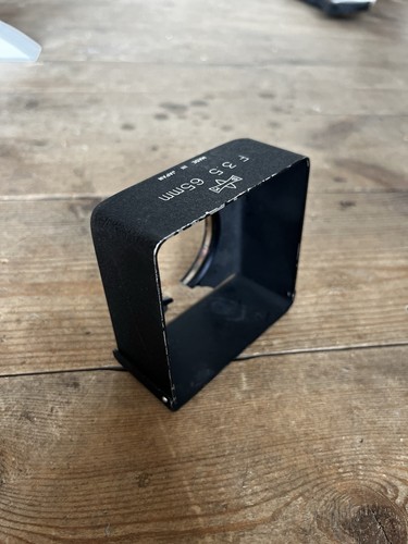 Lens hood for - hood, mamiya
