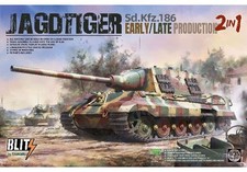 Takom TAK8001 1/35 - SdKfz 186 Jagdtiger Early/Late production 2 in 1 - Blitz Ve