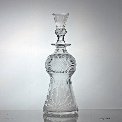 Edinburgh crystal thistle - crystal,