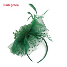 Flower Feather Fascinator