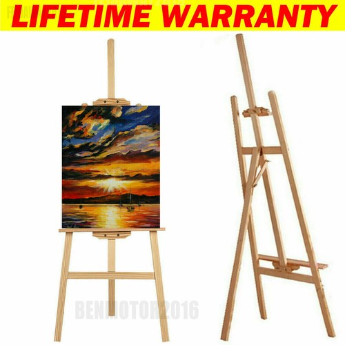 Studio wooden easel display - wooden,