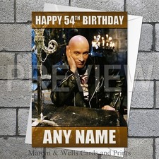 Crystal Maze birthday card
