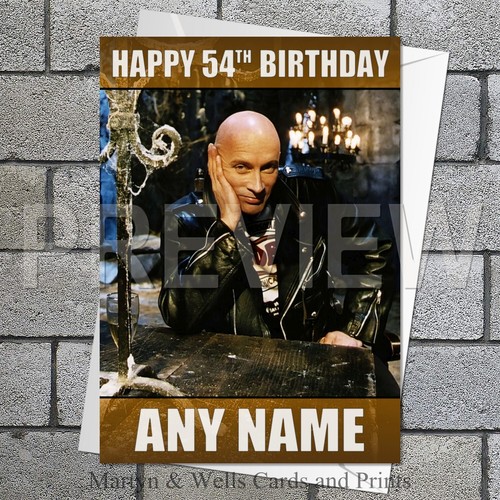 Crystal maze birthday card - crystal,