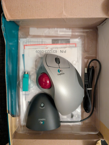 Logitech cordless trackman - logitech,