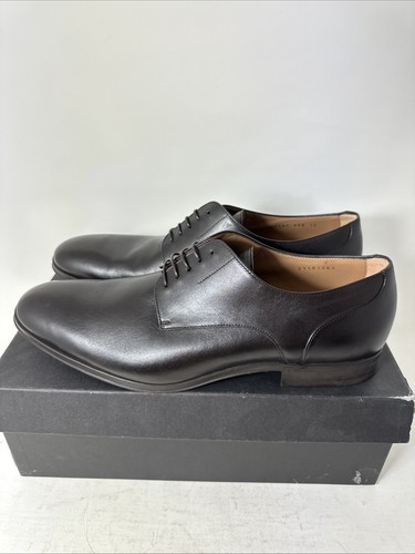 Hugo boss dark brown - dark, leather