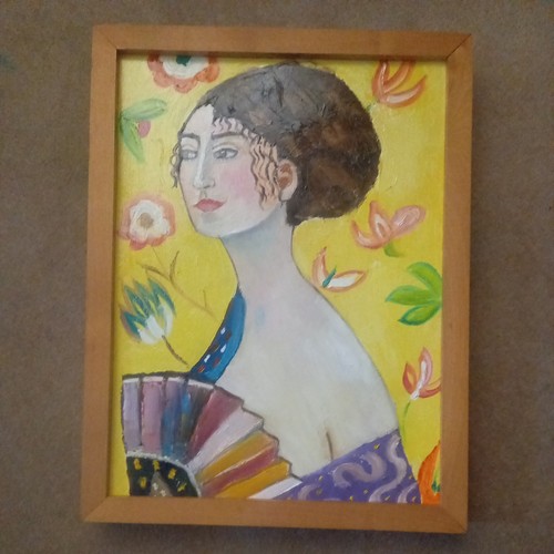 Oil painting portrait of - oil,