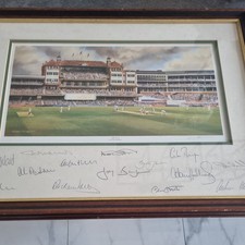 Lords - Terry Harrison signed