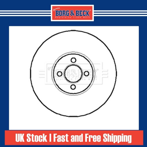 Brake discs vented - 2x, ford