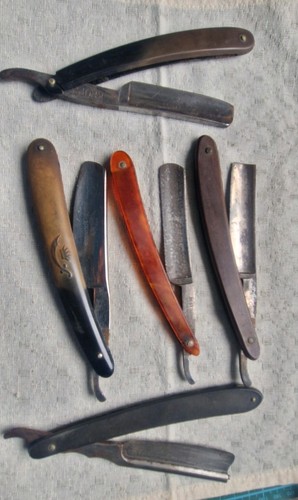 Straight cut throat razor - 5,