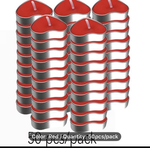 100pcs romantic candles - 100pcs,