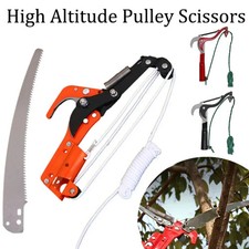 Retractable High Reach Tree Trimmer Pruner Saw Garden Branch Cutter Without Pole
