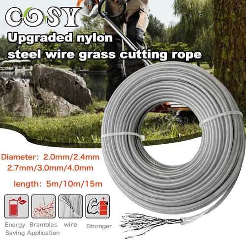 Garden strimmer line - garden, steel