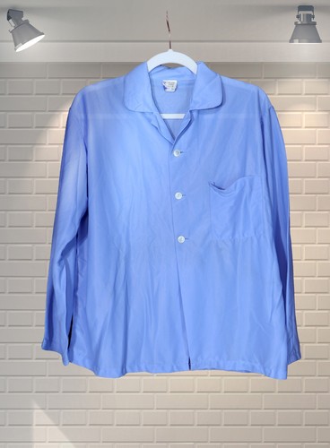 Vintage 1960s semi sheer blue - semi,