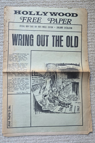 1971 hollywood free - 1971, paper