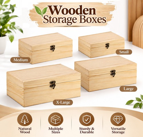 Natural finish wooden - finish, keepsake