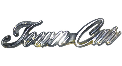 Lincoln town car - lincoln, script