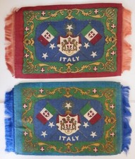 ITALY c1910 American Tobacco SILK FLANNEL FELT 215mm x 122mm