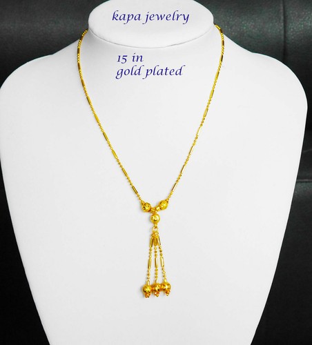 22k carat gold plated chain - 22k,