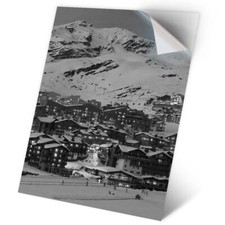 1 x Vinyl Sticker A2 - BW - Val Thorens France Travel Ski Skiing #43703