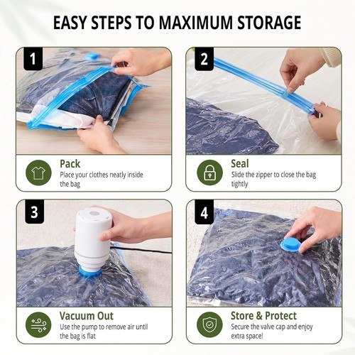 Vacuum storage bags pack - vacuum,