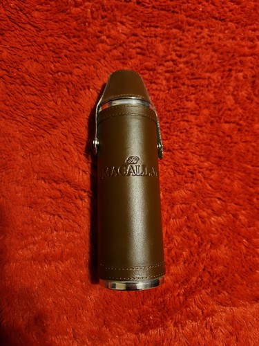 Macallan scotch whiskey flask - macallan,