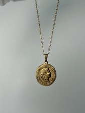 Vintage Swiss coin pendant