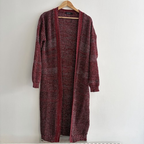 Boohoo women burgundy marl - women’s,
