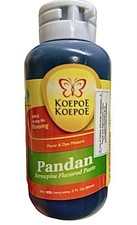 Butterfly Koepoe Koepoe Pandan Flavoring 2oz Lot Of X6 Bottles Brand New