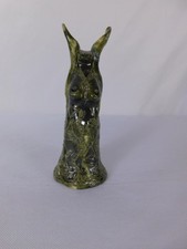 Handmade Green Ceramic Goddess