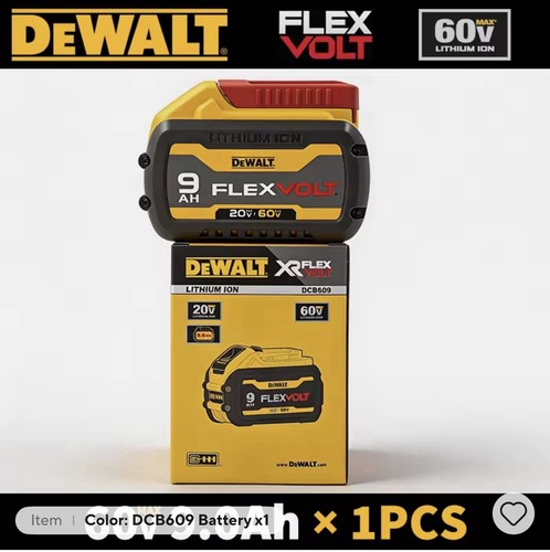 Dewalt 9ah 60v 20v flexvolt - dewalt,