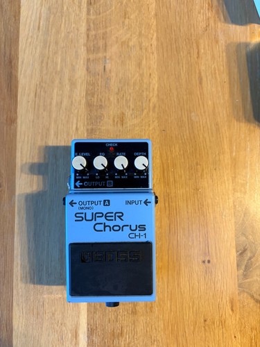 Boss super chorus pedal - super,