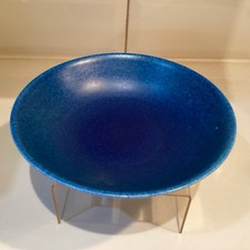 Pilkington - Royal Lancastrian Pottery - Lapis Blue Glazed Bowl - 16cm - No.2580