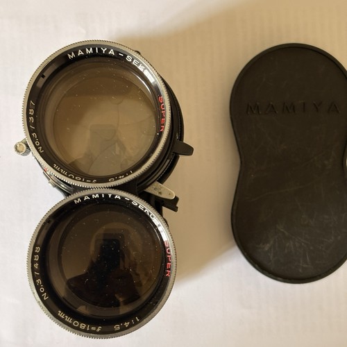 Mamiya sekor super 180mm - super, f/4.5