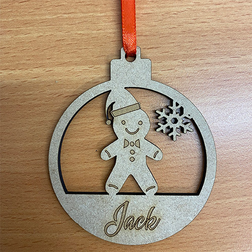 Christmas bauble personalised - christmas,