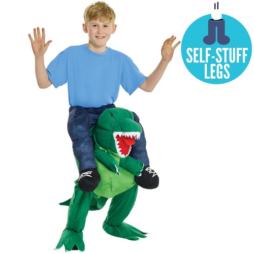 Kids rex dinosaur piggyback - dinosaur,