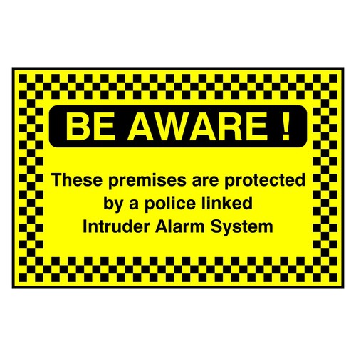 Aware these premises are - be,