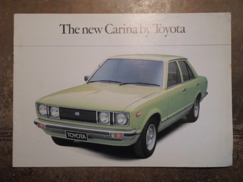 Toyota carina orig 1978 - uk, mkt