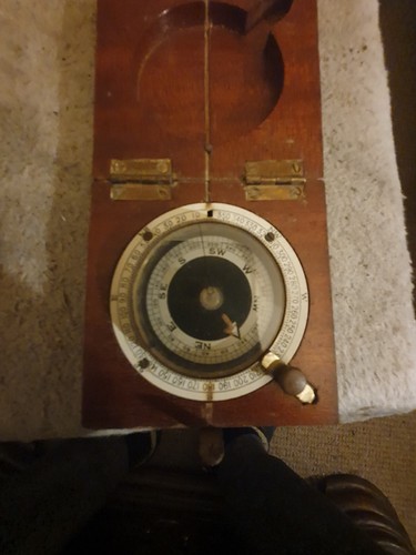 Antique ww1 military compass - antique,